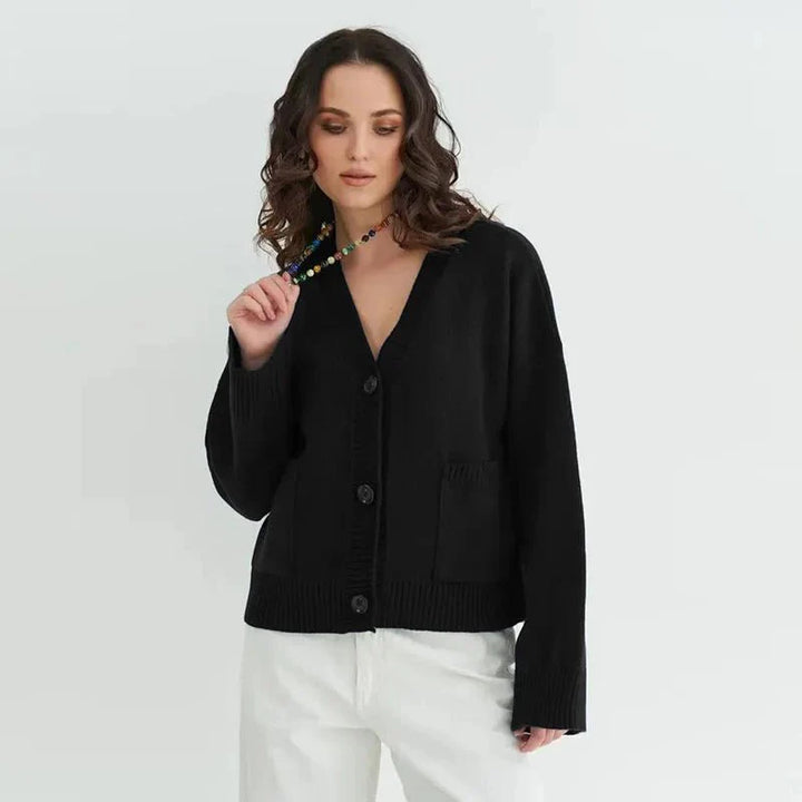 Mirla | Elegant V-Hals Cardigan-Eva Jonsson