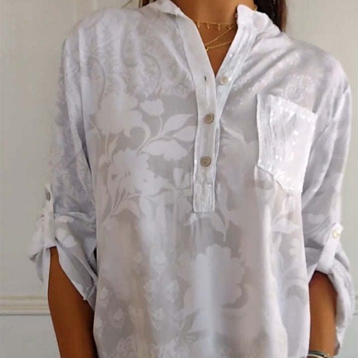 Mirla | Elegant V-hals – Feminin och Stilfull-Eva Jonsson