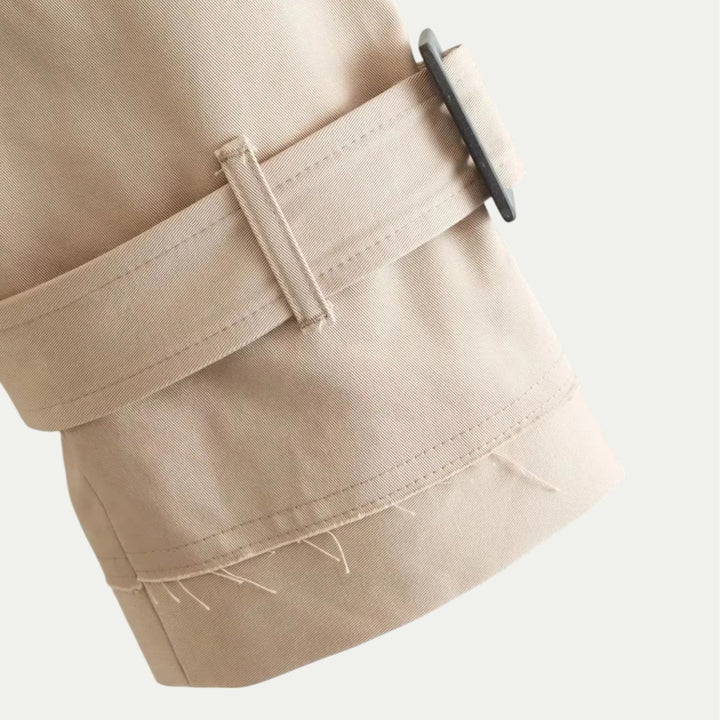 Mirla | Elegant Vintage-Trenchcoat i Kvalitetsmaterial-Eva Jonsson