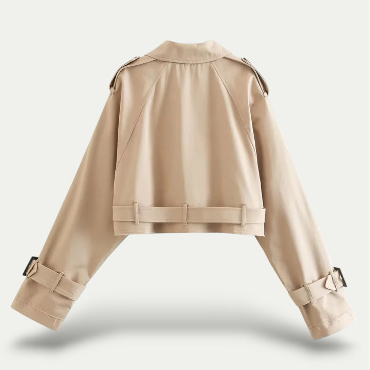 Mirla | Elegant Vintage-Trenchcoat i Kvalitetsmaterial-Eva Jonsson