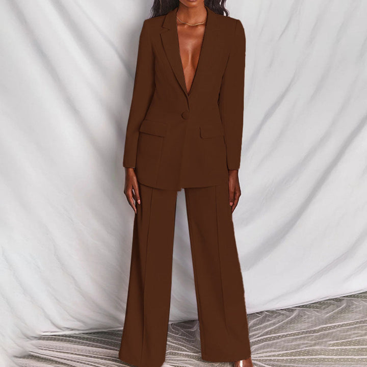 Mirla | Elegant affärsset [Blazer+Byxor] Design-Eva Jonsson