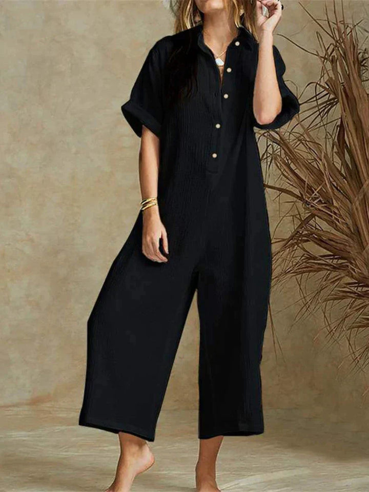 Mirla | Elegant arbetskläder jumpsuit-Eva Jonsson