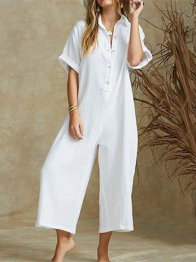 Mirla | Elegant arbetskläder jumpsuit-Eva Jonsson