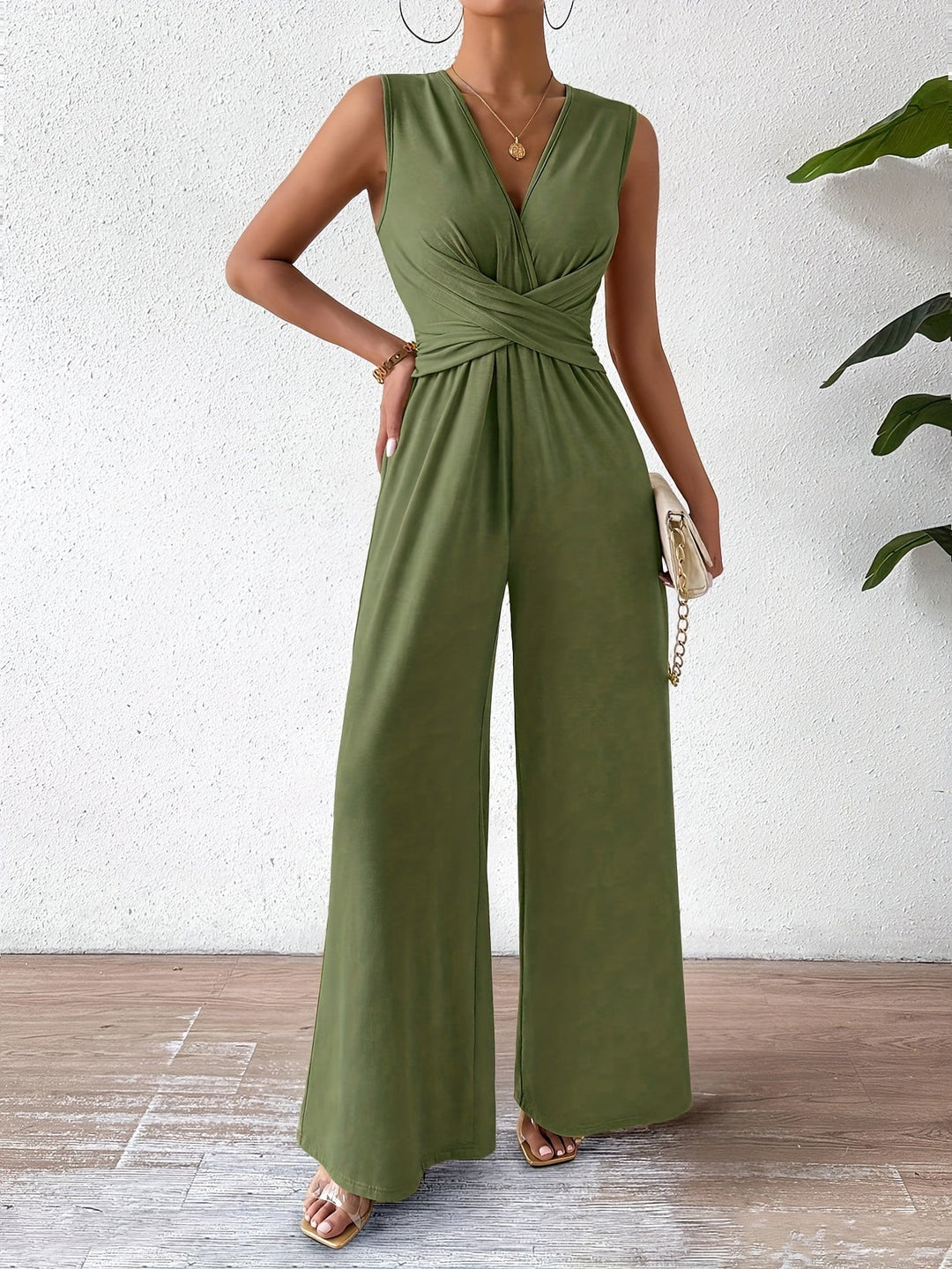 Mirla | Elegant ärmlös jumpsuit med smickrande passform-Eva Jonsson
