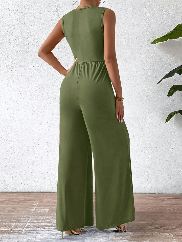 Mirla | Elegant ärmlös jumpsuit med smickrande passform-Eva Jonsson