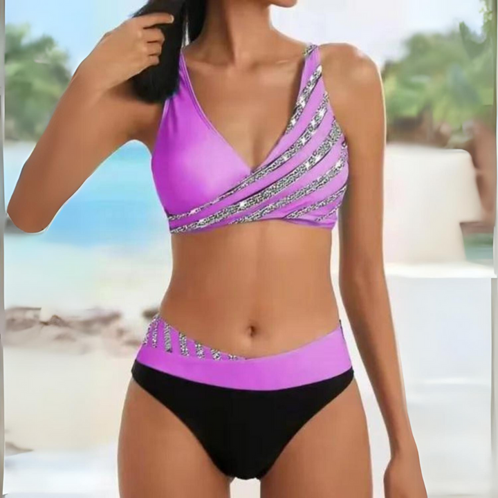 Mirla | Elegant bikini med låg midja-Eva Jonsson