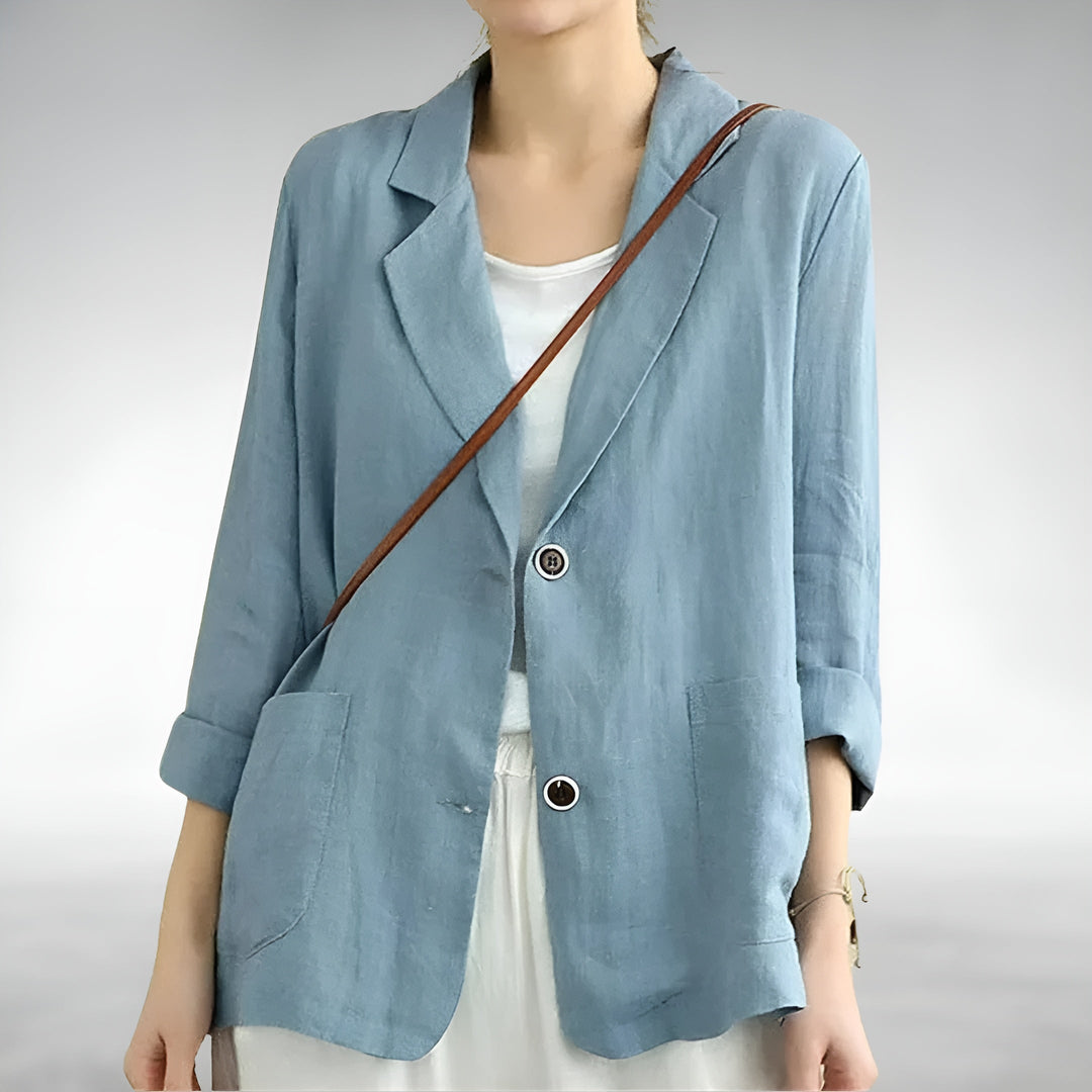 Mirla | Elegant blazer med avslappnad passform-Eva Jonsson