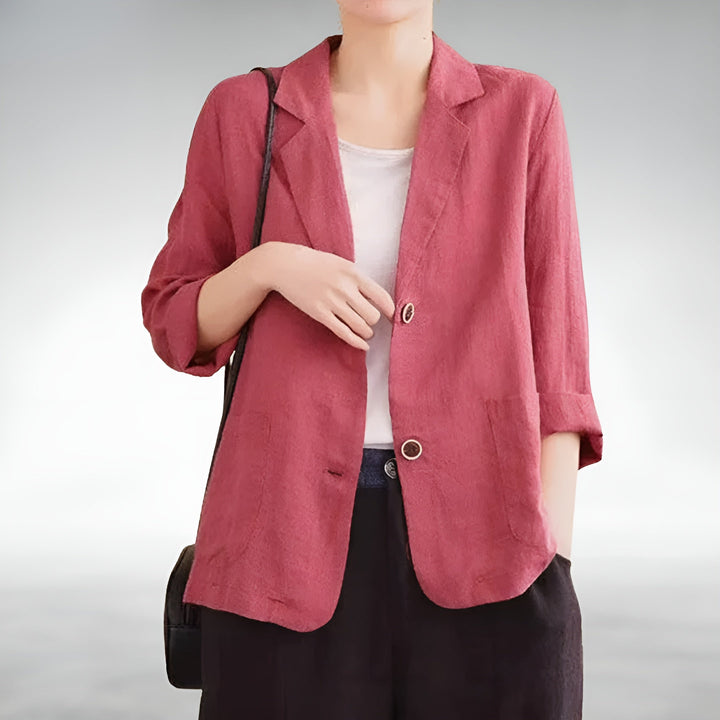 Mirla | Elegant blazer med avslappnad passform-Eva Jonsson