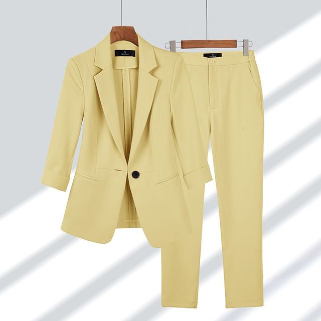 Mirla | Elegant blazer set för damer-Eva Jonsson