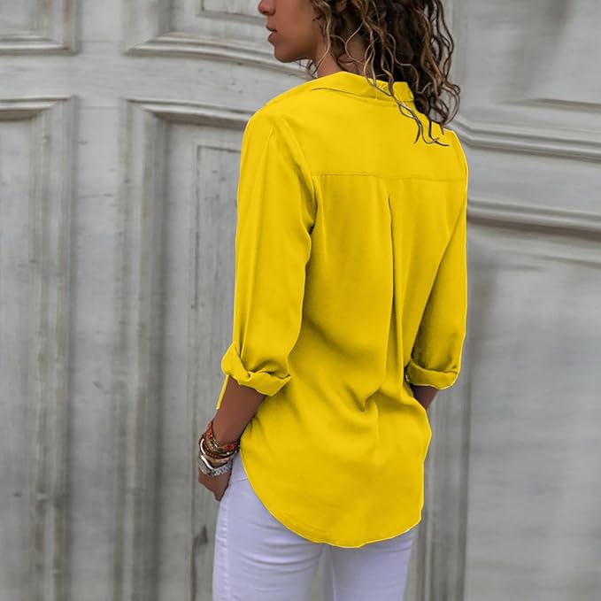 Mirla | Elegant chiffongblus för kvinnor-Eva Jonsson