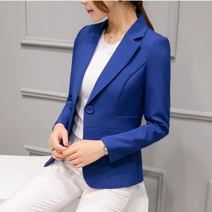 Mirla | Elegant damblazer med långa ärmar Perfekt för jobbet-Eva Jonsson