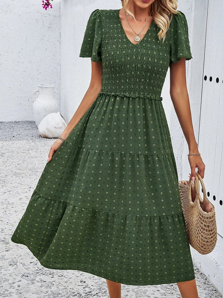 Mirla | Elegant höstklänning för damer-Eva Jonsson
