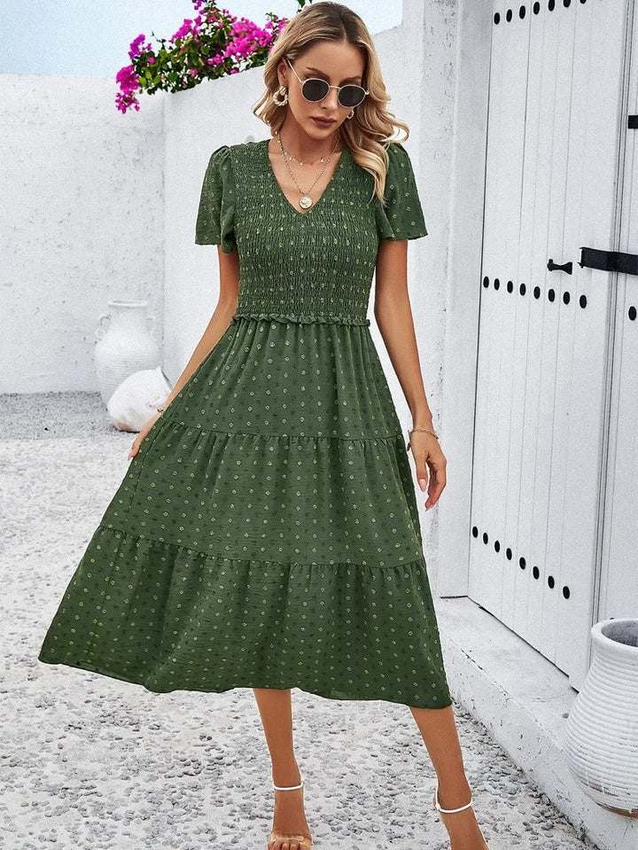 Mirla | Elegant höstklänning för damer-Eva Jonsson