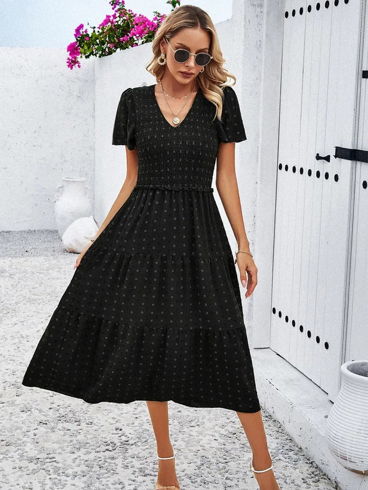 Mirla | Elegant höstklänning för damer-Eva Jonsson
