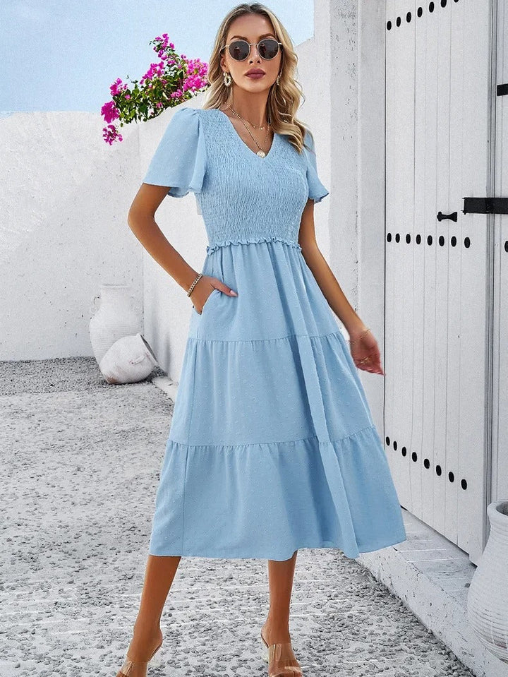Mirla | Elegant höstklänning för damer-Eva Jonsson