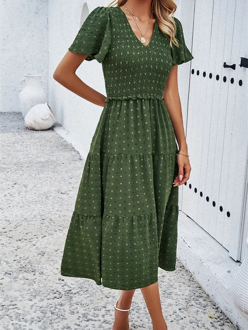 Mirla | Elegant höstklänning för damer-Eva Jonsson