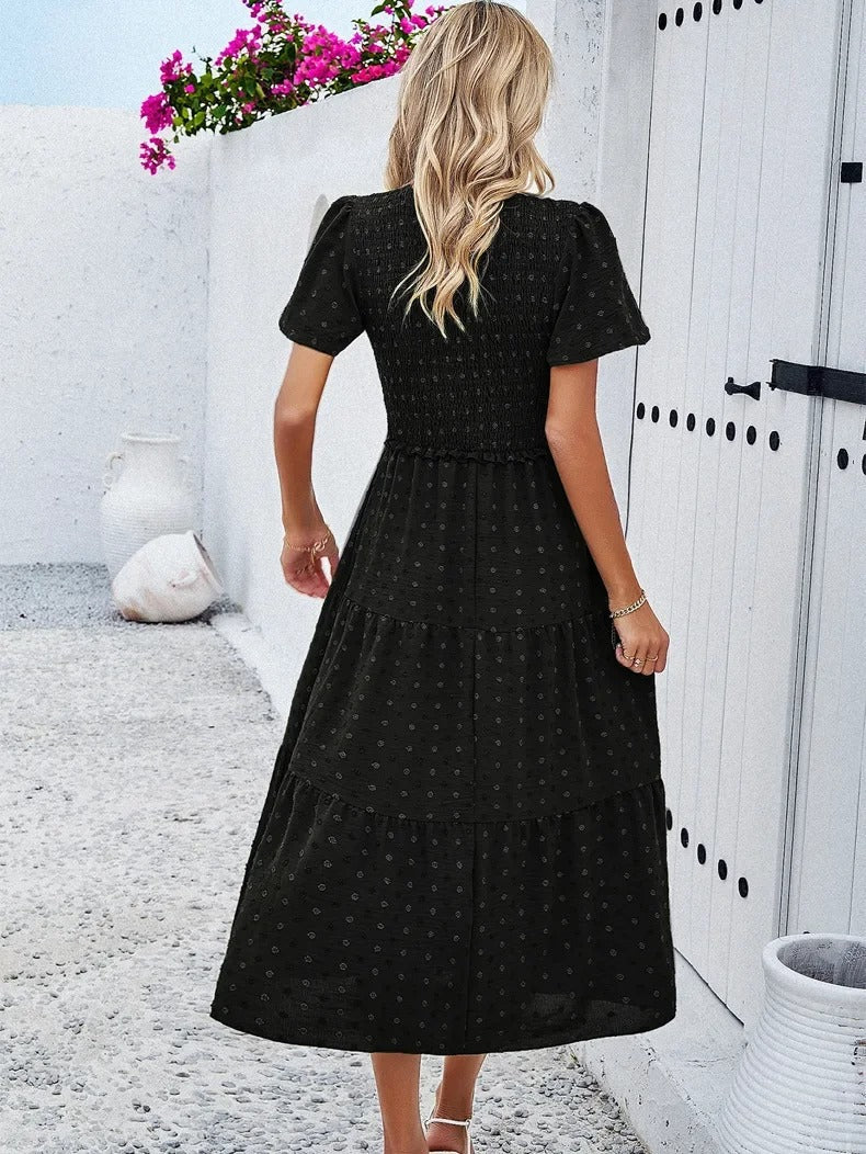 Mirla | Elegant höstklänning för damer-Eva Jonsson