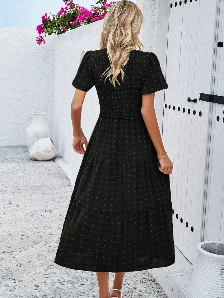 Mirla | Elegant höstklänning för damer-Eva Jonsson