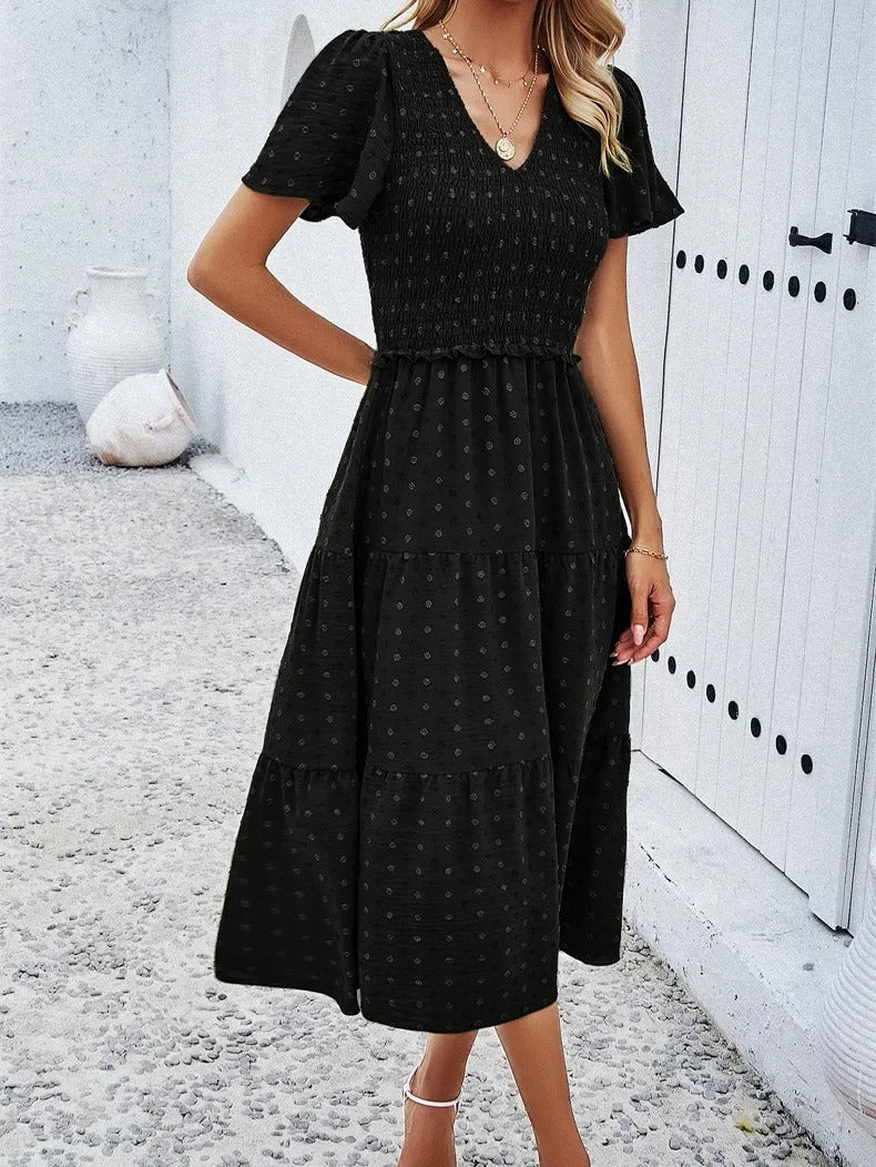 Mirla | Elegant höstklänning för damer-Eva Jonsson