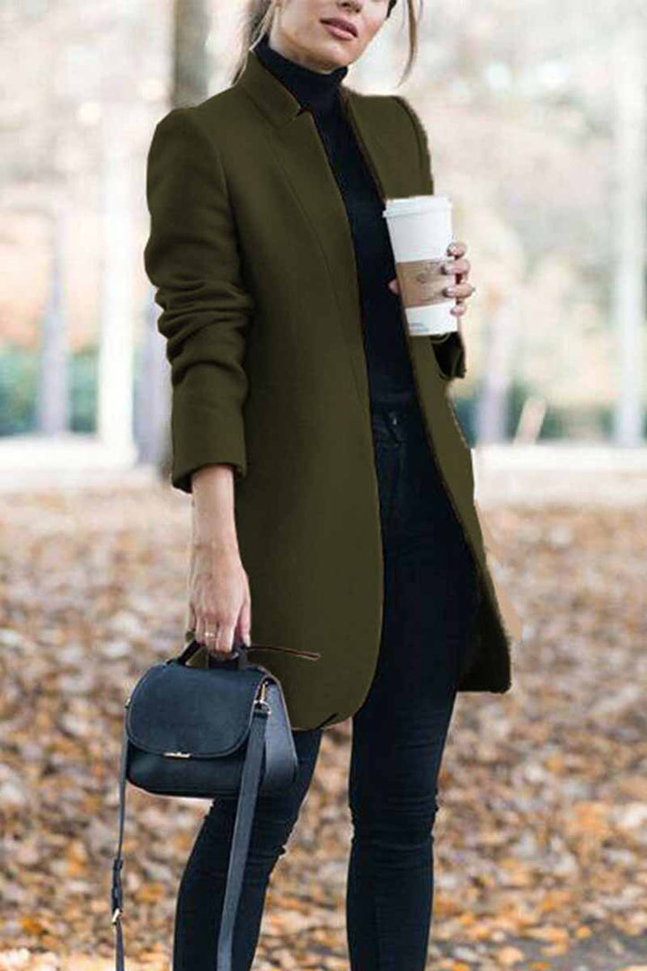Mirla | Elegant kappa med ståkrage-Eva Jonsson