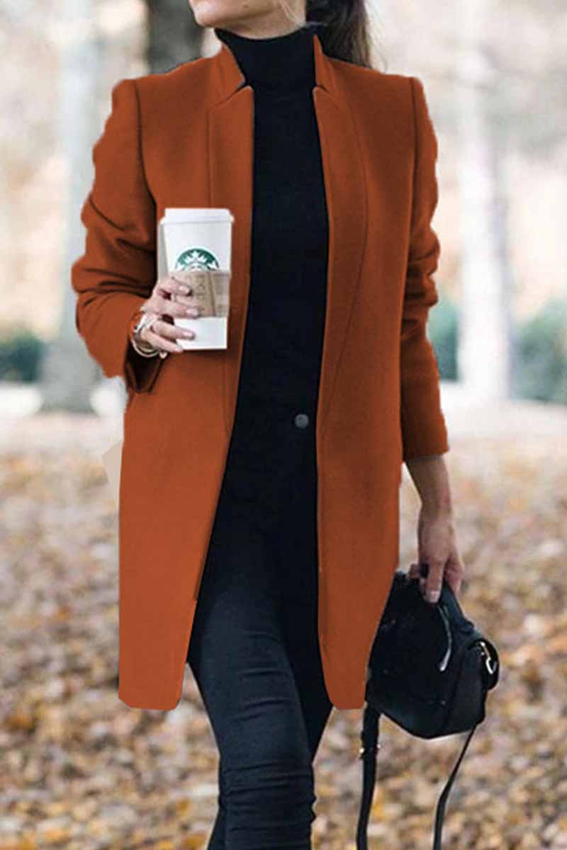 Mirla | Elegant kappa med ståkrage-Eva Jonsson