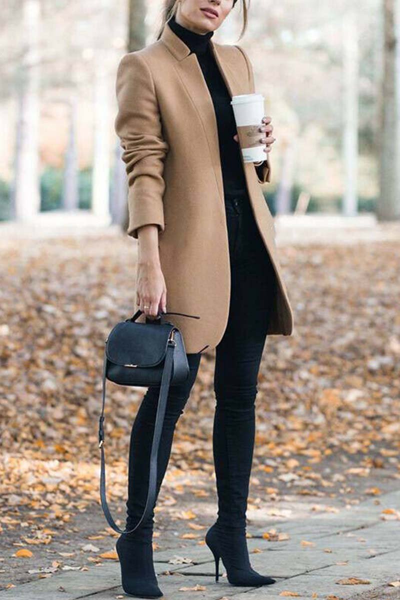 Mirla | Elegant kappa med ståkrage-Eva Jonsson