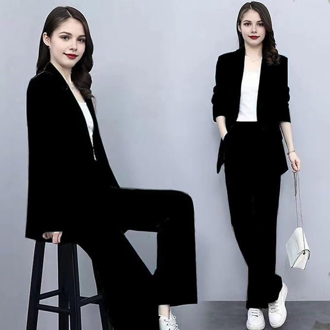 Mirla | Elegant kostym med figursydd kavaj-Eva Jonsson