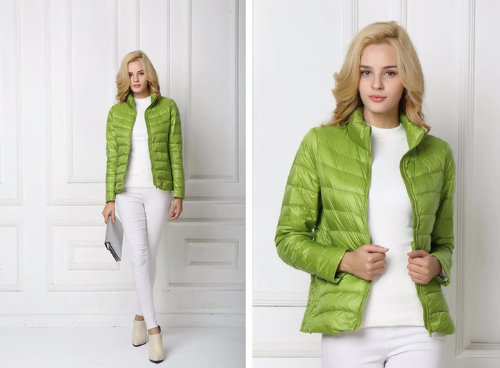 Mirla | Elegant lättvikts dunjacka dam-Eva Jonsson