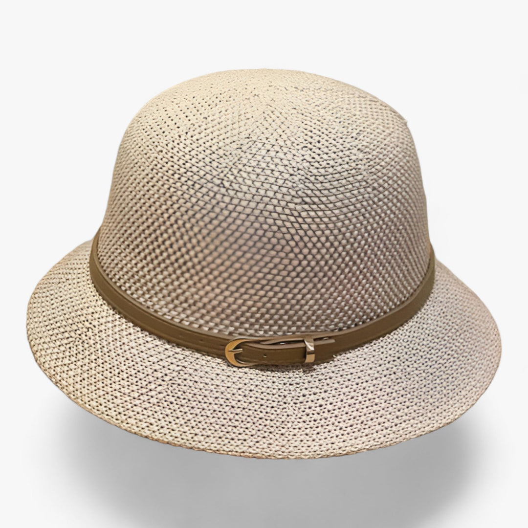 Mirla | Elegant linne-solhatt - Lätt att vika & UV-skydd-Eva Jonsson