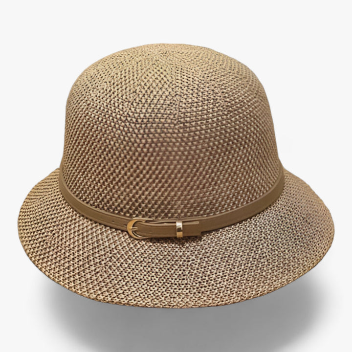 Mirla | Elegant linne-solhatt - Lätt att vika & UV-skydd-Eva Jonsson