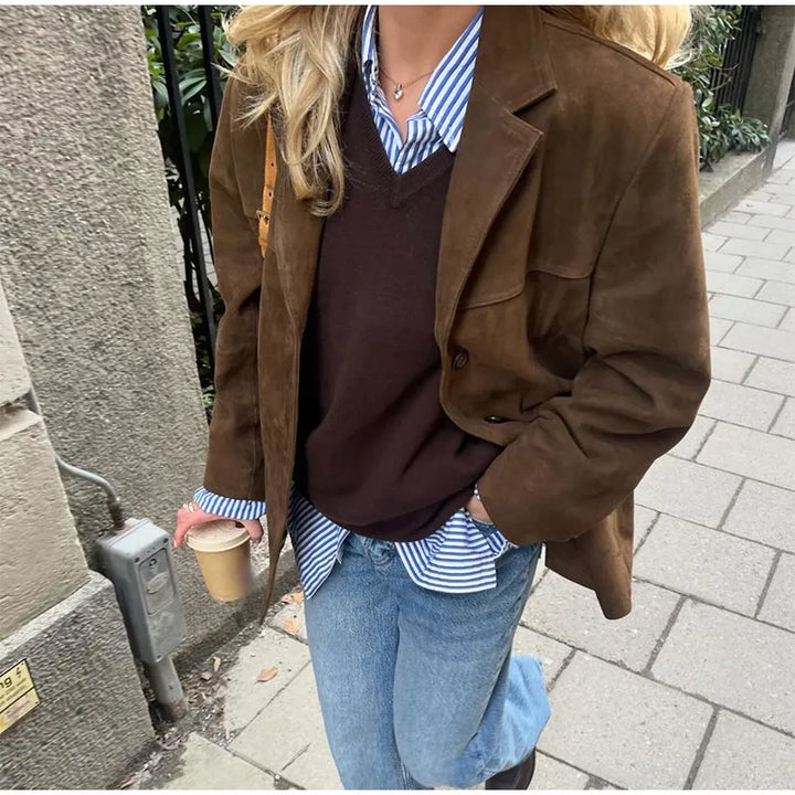 Mirla | Elegant mockajacka-Eva Jonsson