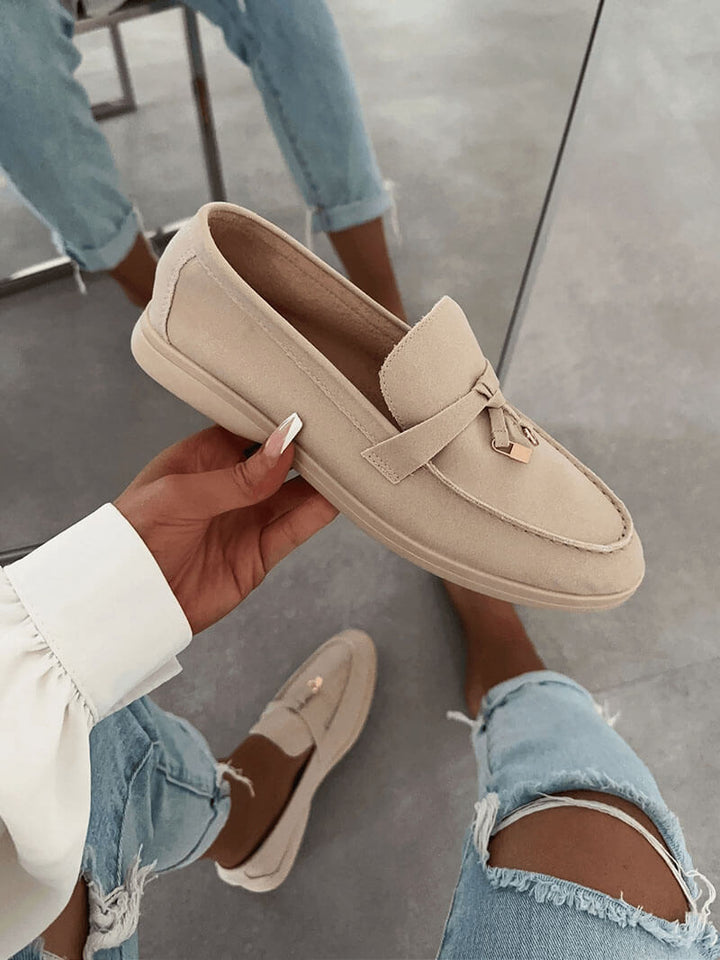 Mirla | Elegant mockaläders loafers-Eva Jonsson