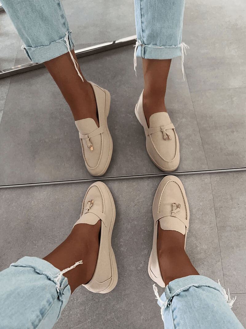 Mirla | Elegant mockaläders loafers-Eva Jonsson