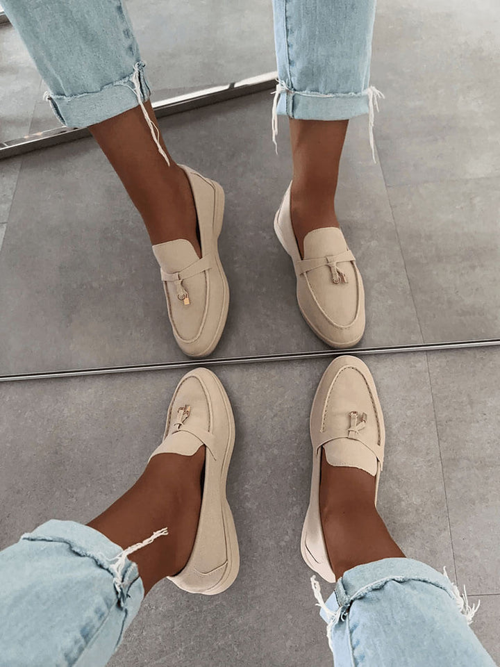 Mirla | Elegant mockaläders loafers-Eva Jonsson