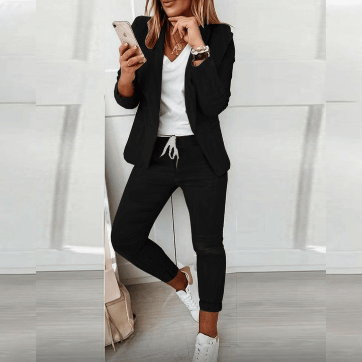 Mirla | Elegant och Bekväm Blazer Set-Eva Jonsson
