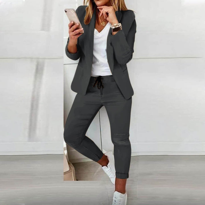 Mirla | Elegant och Bekväm Blazer Set-Eva Jonsson
