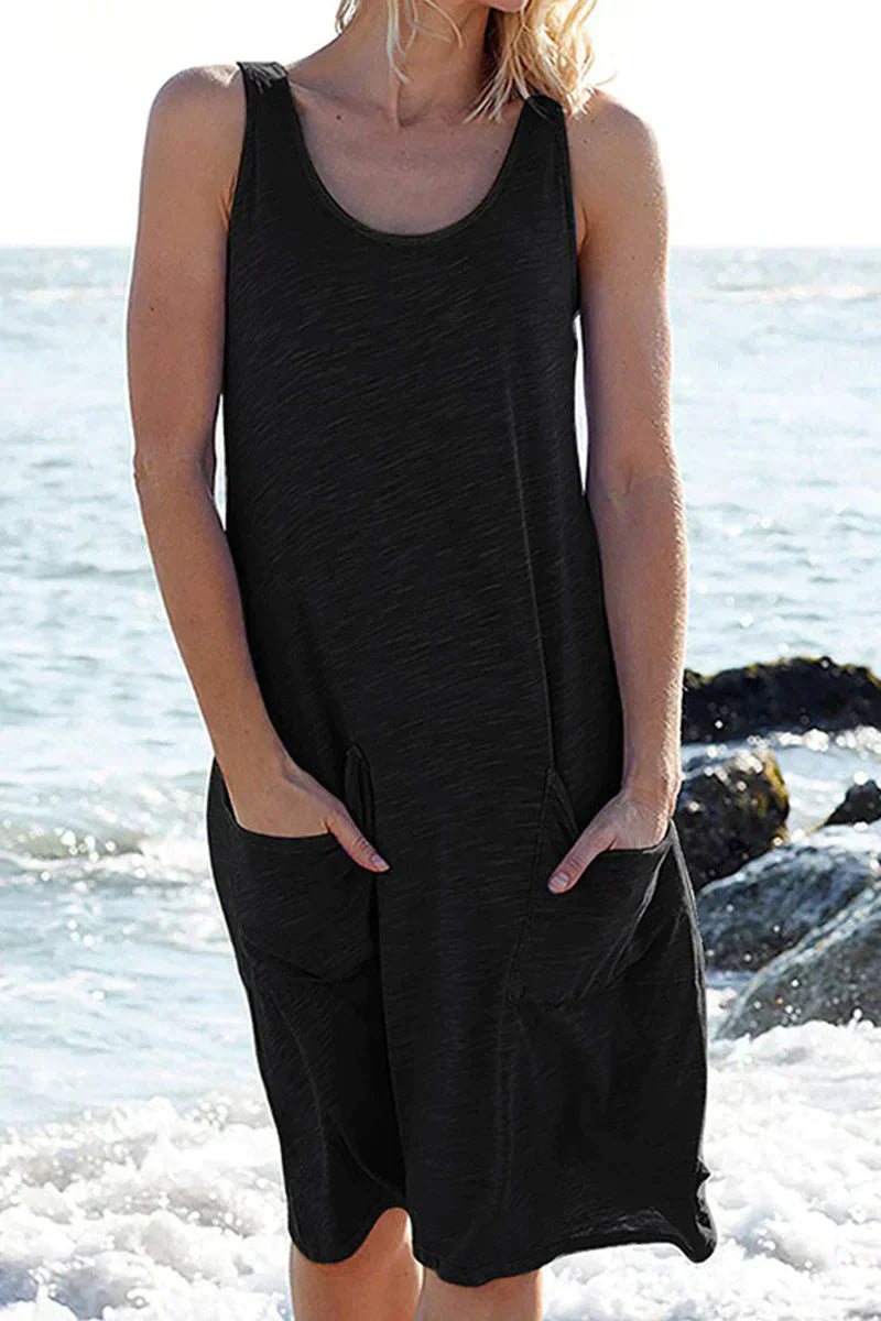 Mirla | Elegant och Luftigt Strandklänning-Eva Jonsson