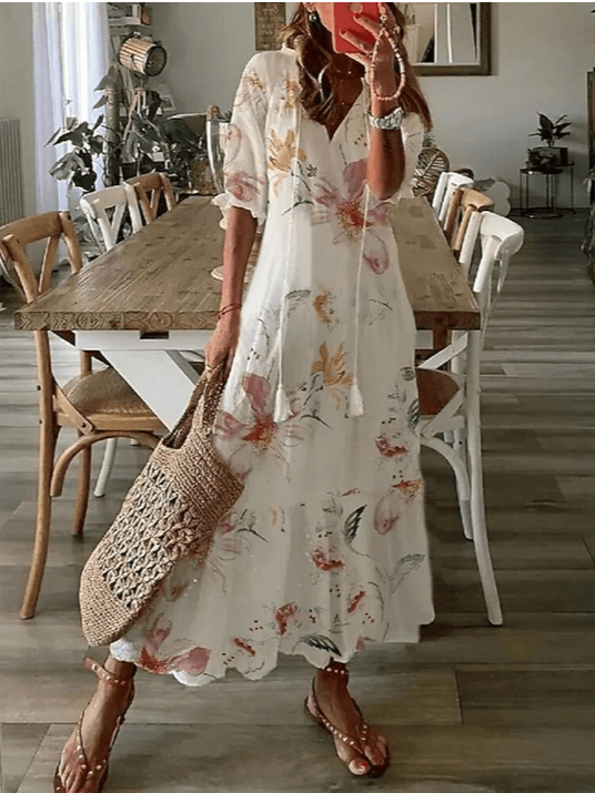 Mirla | Elegant och Unik Klänning-Eva Jonsson