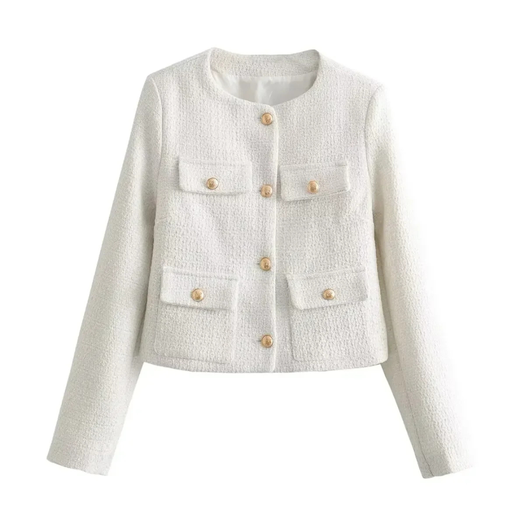 Mirla | Elegant tweedjacka-Eva Jonsson