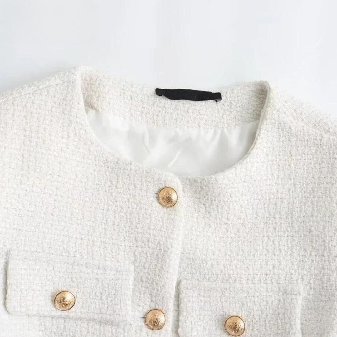 Mirla | Elegant tweedjacka-Eva Jonsson
