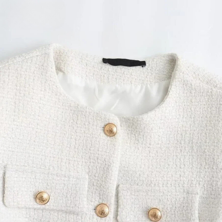 Mirla | Elegant tweedjacka-Eva Jonsson
