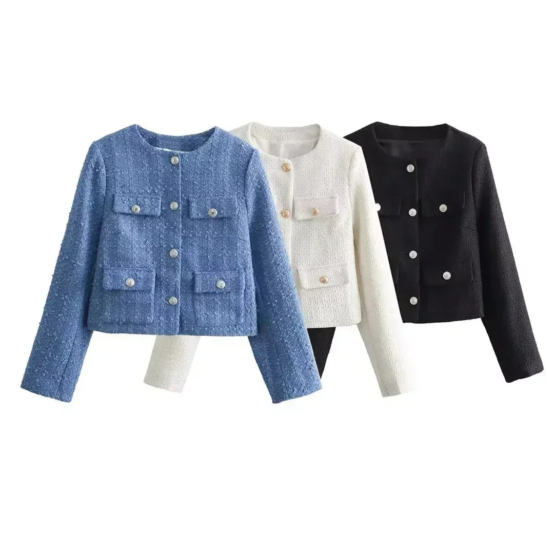 Mirla | Elegant tweedjacka-Eva Jonsson