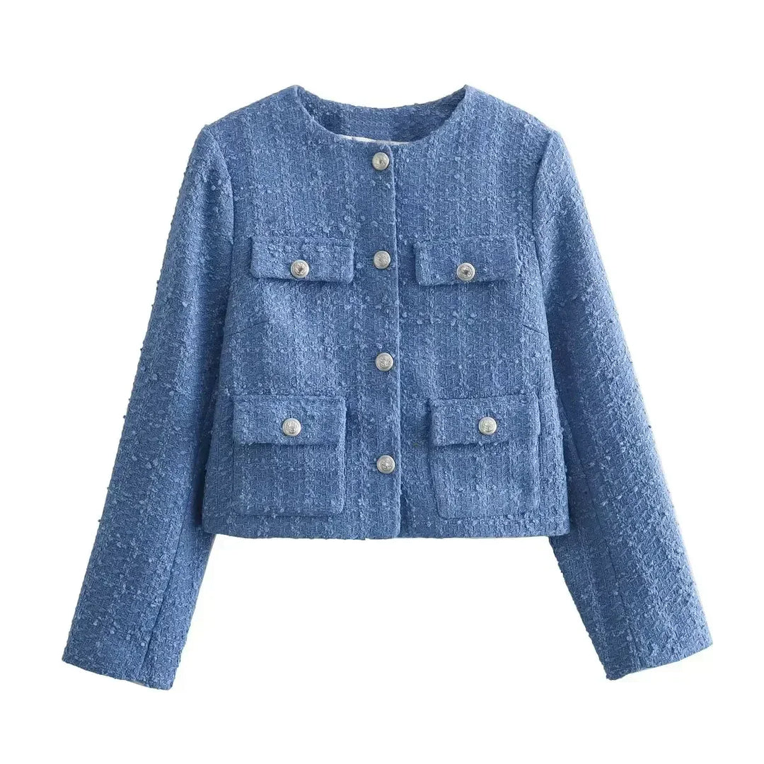 Mirla | Elegant tweedjacka-Eva Jonsson
