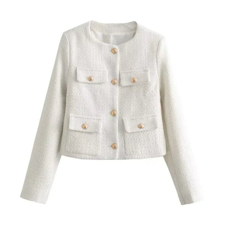 Mirla | Elegant tweedjacka-Eva Jonsson