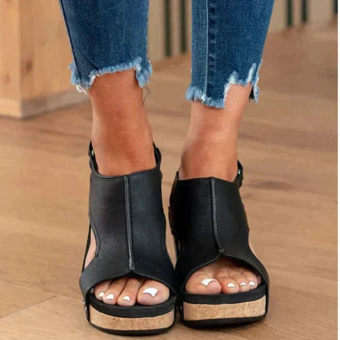 Mirla | Eleganta Sommar Wedges-Eva Jonsson