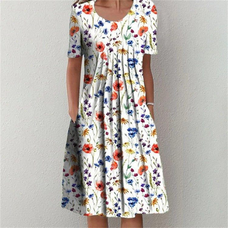 Mirla | Eleganta bomullsklänning-Eva Jonsson
