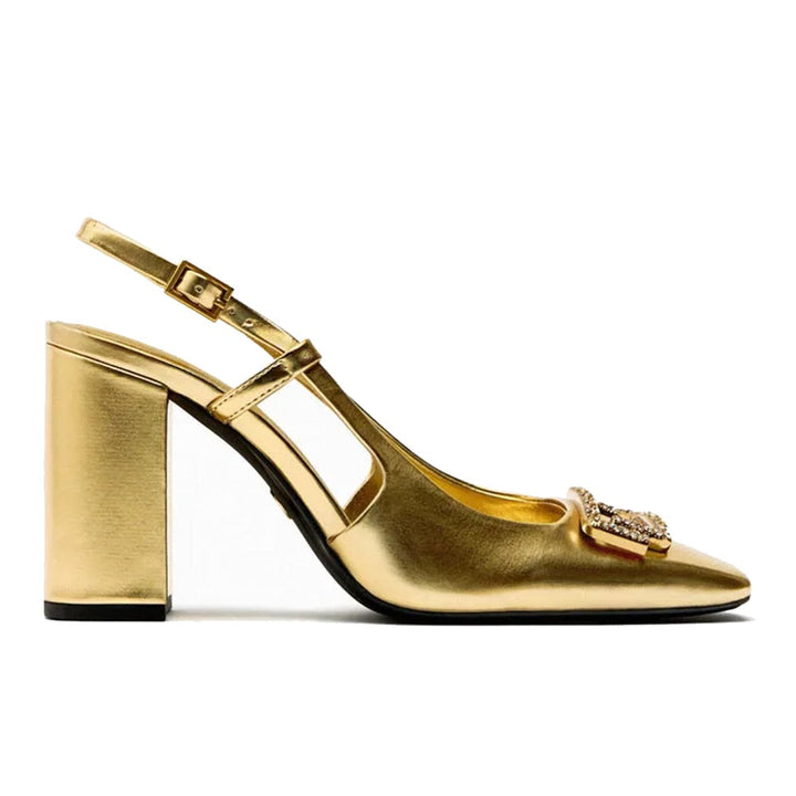Mirla | Eleganta dam Sling Back skor Moderna kontor Höga klackar-Eva Jonsson
