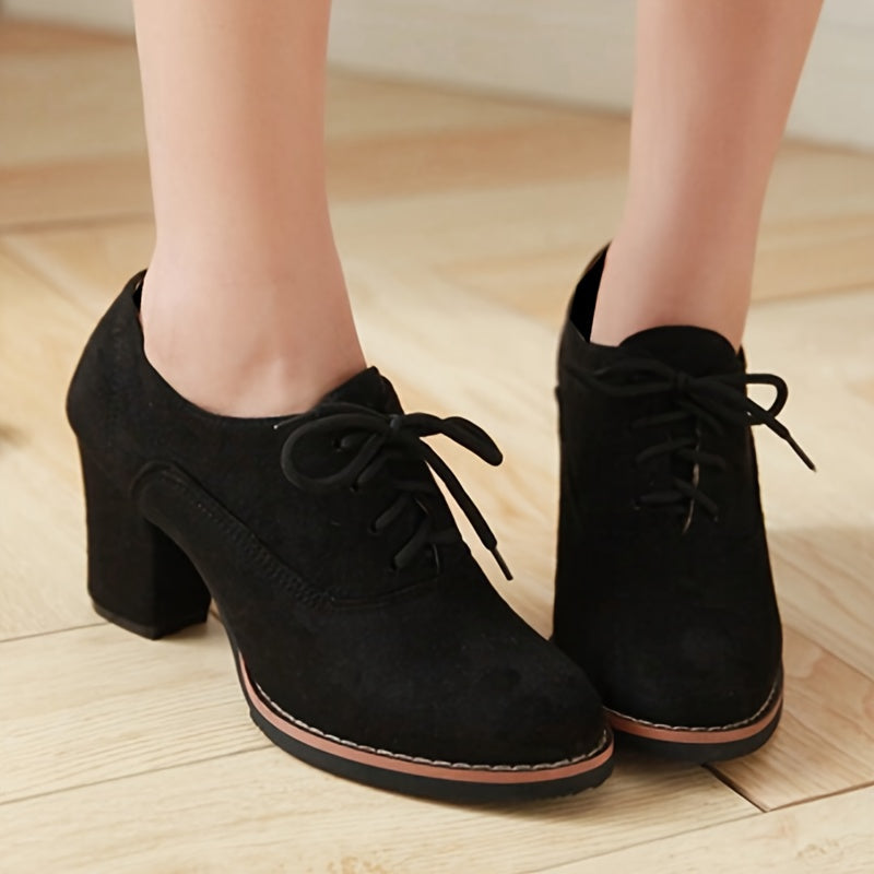 Mirla | Eleganta dampumpar med chunky klack-Eva Jonsson