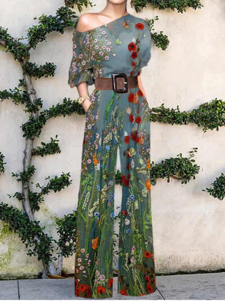 Mirla | Elegantly och Modernt Dam Jumpsuit för Våren Stilfull, Bekväm & Mångsidig-Eva Jonsson