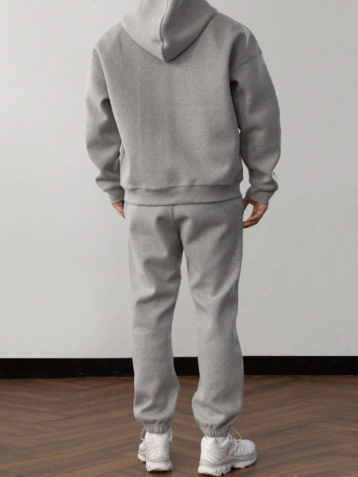 Mirla | Enfärgad Hoodie och Byxor för Herrar-Eva Jonsson